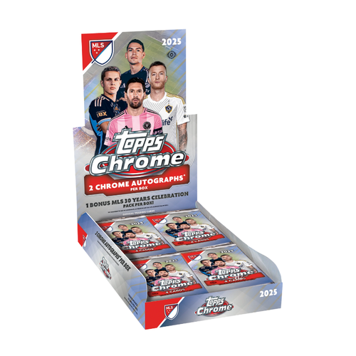2025 Topps Chrome MLS Hobby Box