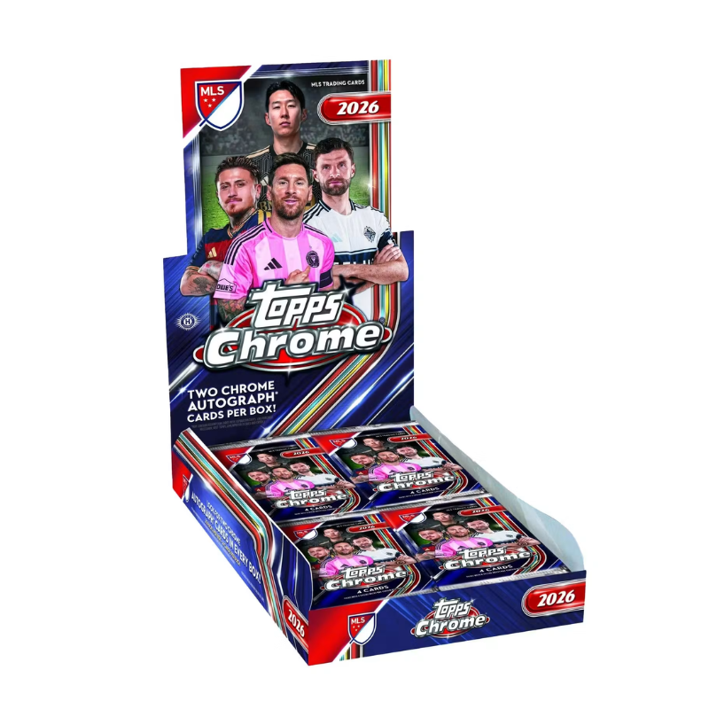 Soccer 2026 Topps Chrome MLS Hobby Box