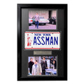 Seinfeld - Kramer's Chevy Impala TV Show Car License Plate Framed