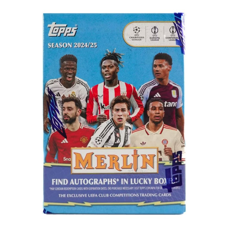 Soccer 2024/25 Topps Chrome Merlin UEFA 1-Pack