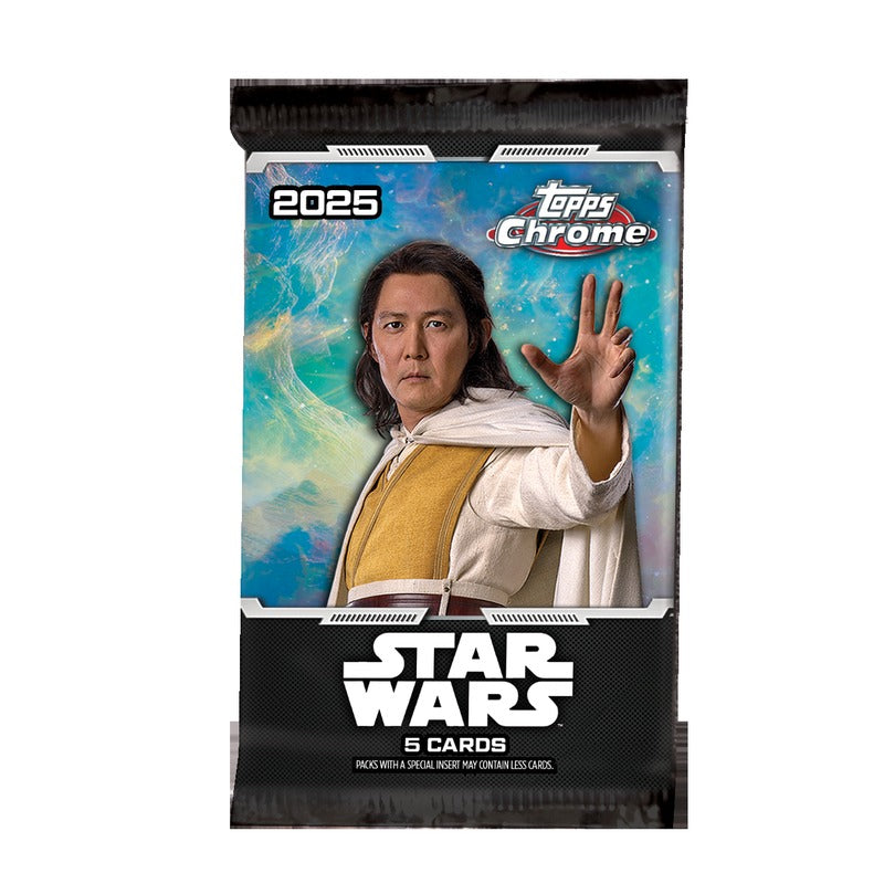 Star Wars 2025 Topps Chrome 1-Pack