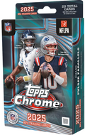 Football 2025 Topps Chrome Hanger Box (Slightly Damaged)